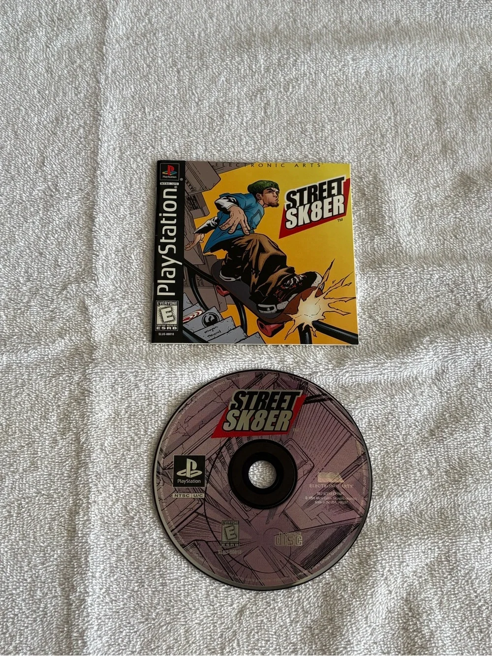 Sony PlayStation 1 Street Sk8er game